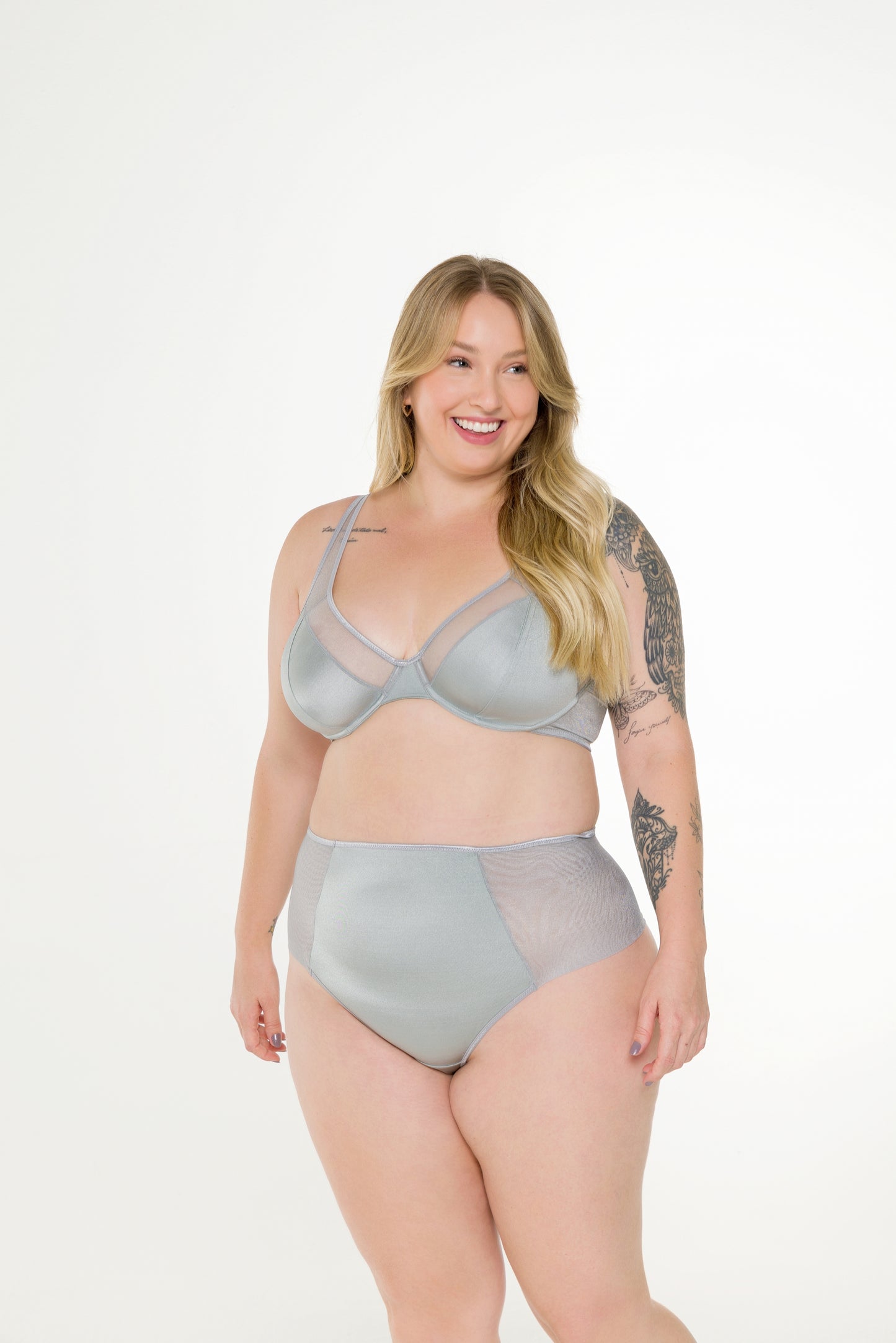 Calcinha Hot Pant Cintura alta Microfibra Mariah ♡Ref.: 34523