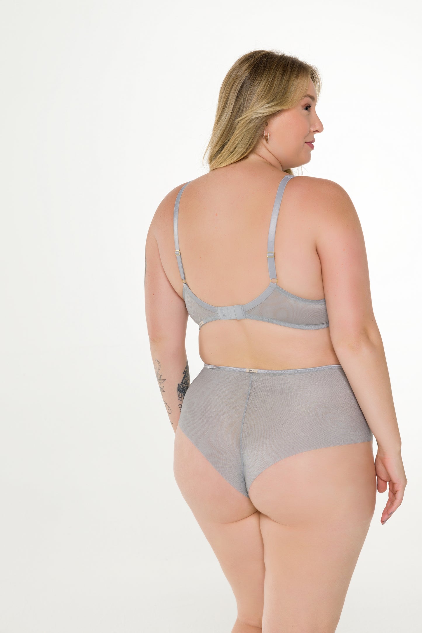 Calcinha Hot Pant Cintura alta Microfibra Mariah ♡Ref.: 34523