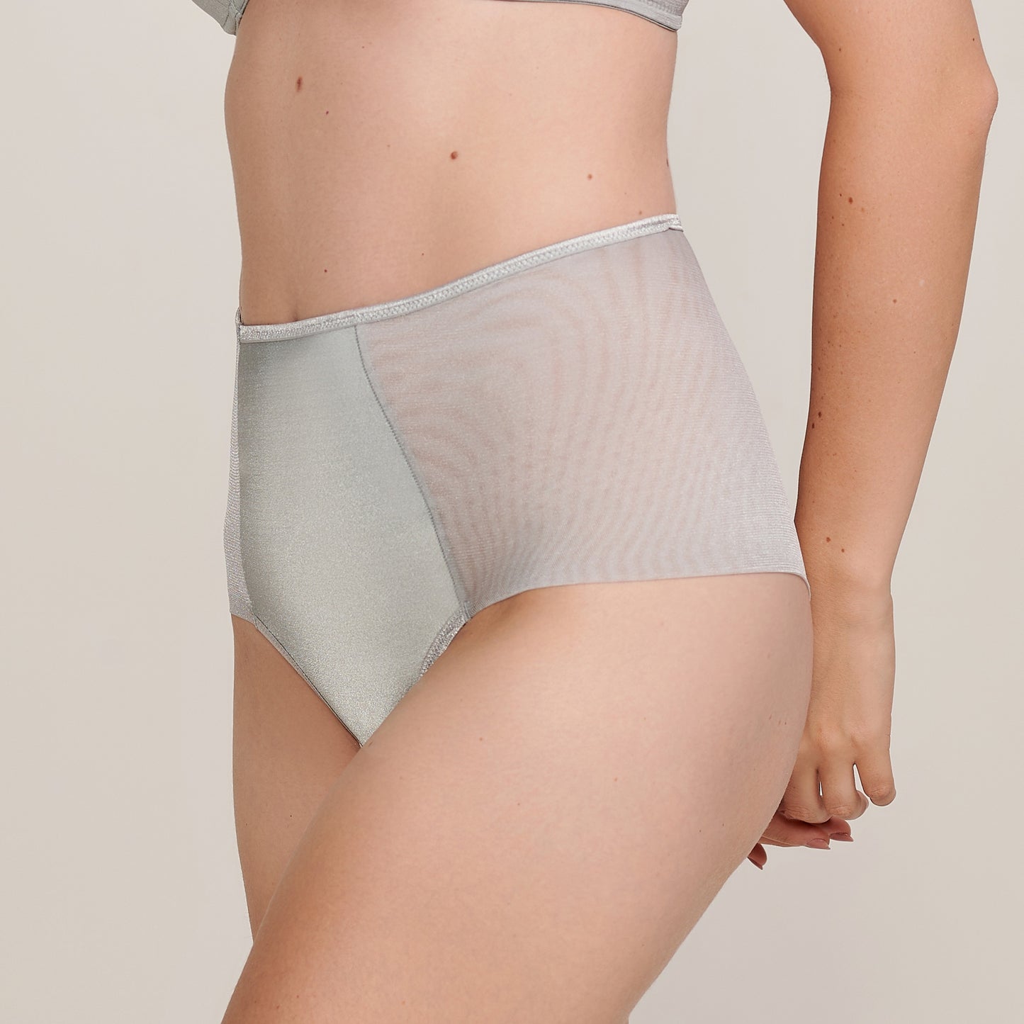 Calcinha Hot Pant Cintura alta Microfibra Mariah ♡Ref.: 34523